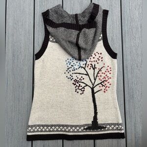 Eddie Bauer Women’s Sweater Vest with Hoodie